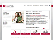 Tablet Screenshot of essteam.de